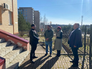 руководство муниципального округа проконтролировало ход ремонтных работ здания Дорогобужского историко-краеведческого музея - фото - 6