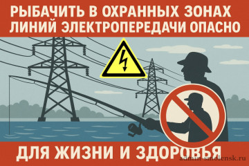 энергетики напоминают: рыбачить в охранных зонах линий электропередачи опасно для жизни и здоровья - фото - 1