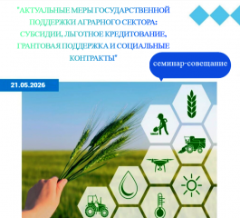 семинар-совещание на тему «Актуальные меры государственной поддержки аграрного сектора: субсидии, льготное кредитование, грантовая поддержка и социальные контракты» - фото - 1