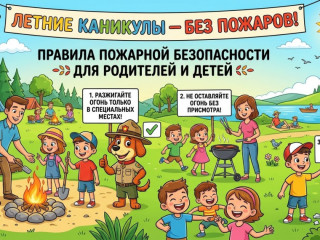 летние каникулы — без пожаров: правила пожарной безопасности для родителей и детей - фото - 1
