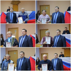 награждение представителей различных ведомств Дорогобужского района, принявших участие в подготовке и проведении празднования Крещения Господня - фото - 3